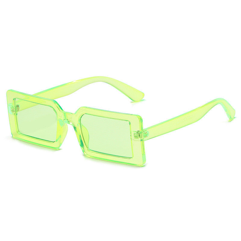 Wholesale Retro Small Square Frame PC Sunglasses